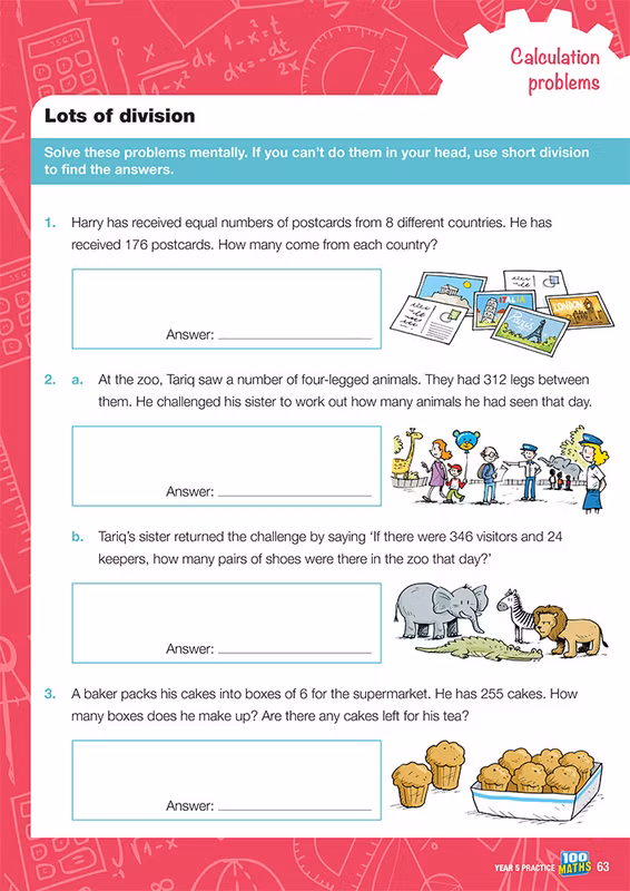 Sample of Year 5 Complete Pack Ages 9-10 CGP Scholastic 15 Books with Answers NEW ()