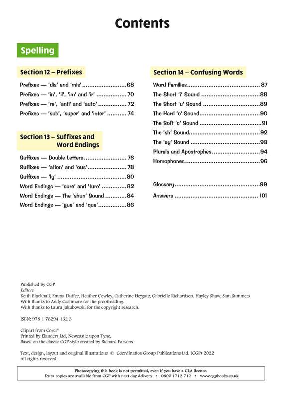 Sample of KS2 Year 4 English Maths Science Question Books Pack Ages 8-9 CGP with Answers ()