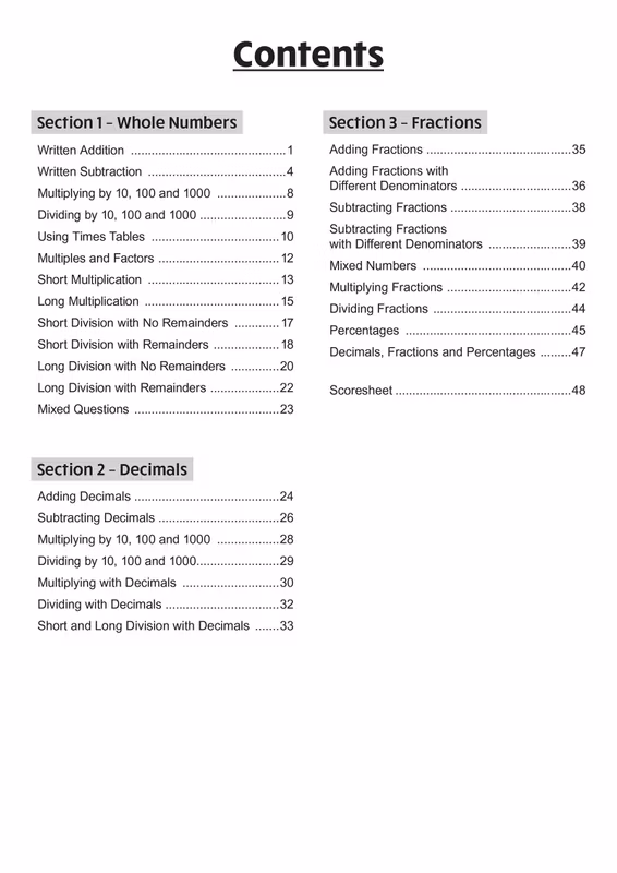 Sample of KS2 Maths SAT Buster Book Set 2027 Ages 10-11 CGP with Answers NEW ()