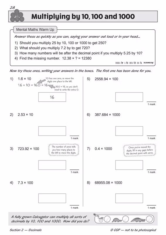 Sample of KS2 Maths SAT Buster Book Set 2027 Ages 10-11 CGP with Answers NEW ()
