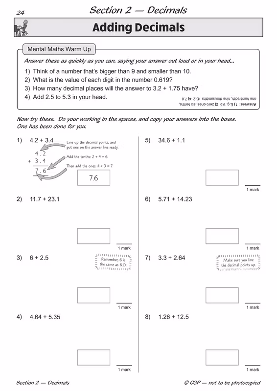 Sample of KS2 Maths SAT Buster Book Set 2027 Ages 10-11 CGP with Answers NEW ()