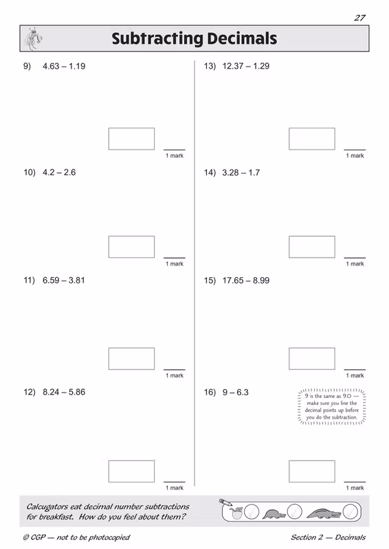 Sample of KS2 Maths SAT Buster Book Set 2027 Ages 10-11 CGP with Answers NEW ()