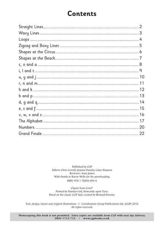 Sample of Reception English & Maths Practice Books Pack Ages 4-5 CGP with Answers NEW ()