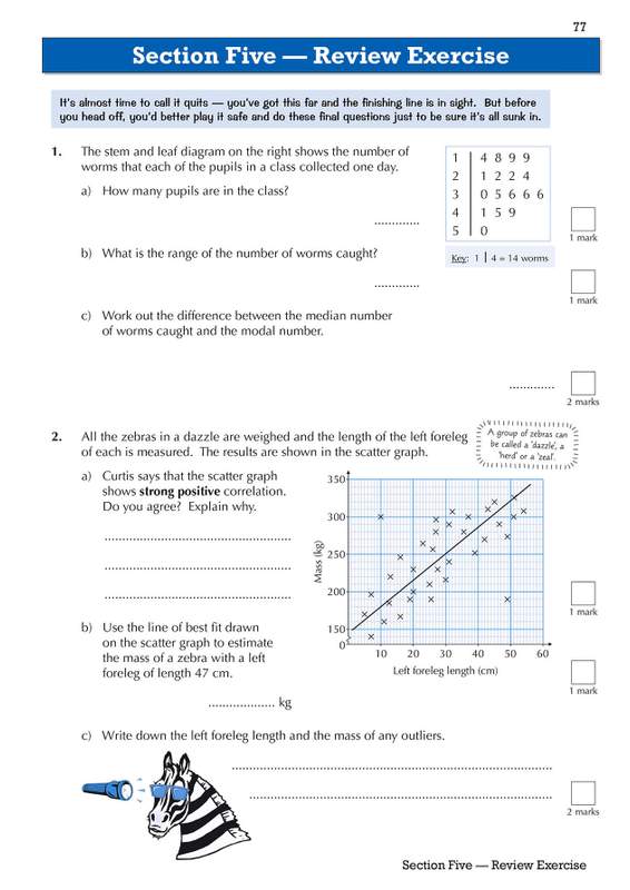 Sample of Year 9 Maths Workbook Pack Ages 13-14 CGP Collins KS3 with Answers NEW ()