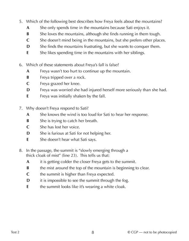 Sample of 11+ GL 10-Min Tests English Maths Reasoning Pack Ages 10-11 CGP with Answers NEW ()