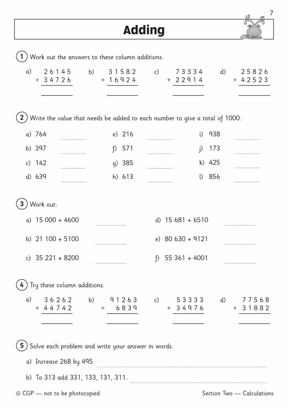 Sample of Year 5 Complete Pack Ages 9-10 CGP Scholastic 15 Books with Answers NEW ()
