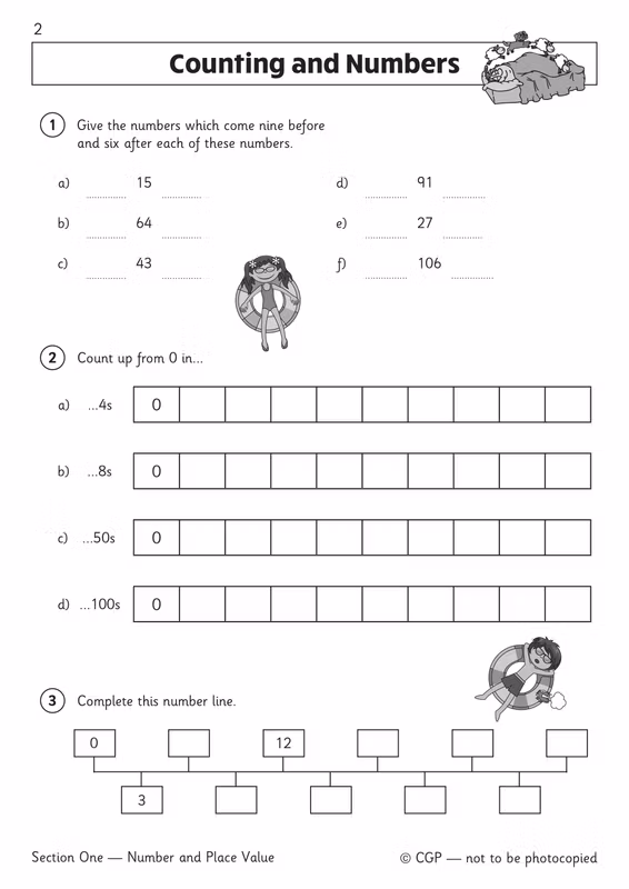 Sample of Year 3 Complete Pack 15 Books Ages 7-8 CGP Scholastic with Answers NEW ()