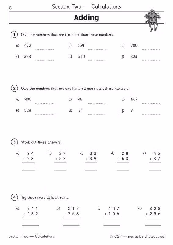 Sample of Year 3 Complete Pack 15 Books Ages 7-8 CGP Scholastic with Answers NEW ()