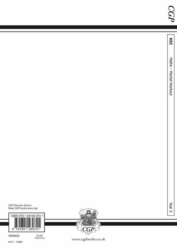 Sample of Year 3 Complete Pack 15 Books Ages 7-8 CGP Scholastic with Answers NEW ()
