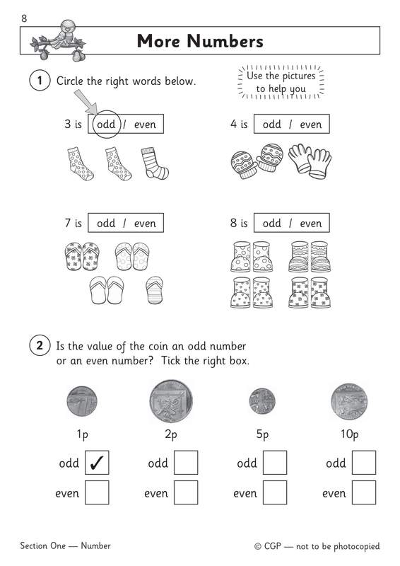 Sample of Reception Maths Workbook Pack Ages 4-5 CGP Schofield & Sims with Answers NEW ()