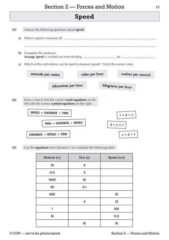 Sample of KS3 Science Workbook Pack Ages 11-14 CGP Biology Chemistry Physics with Answers ()