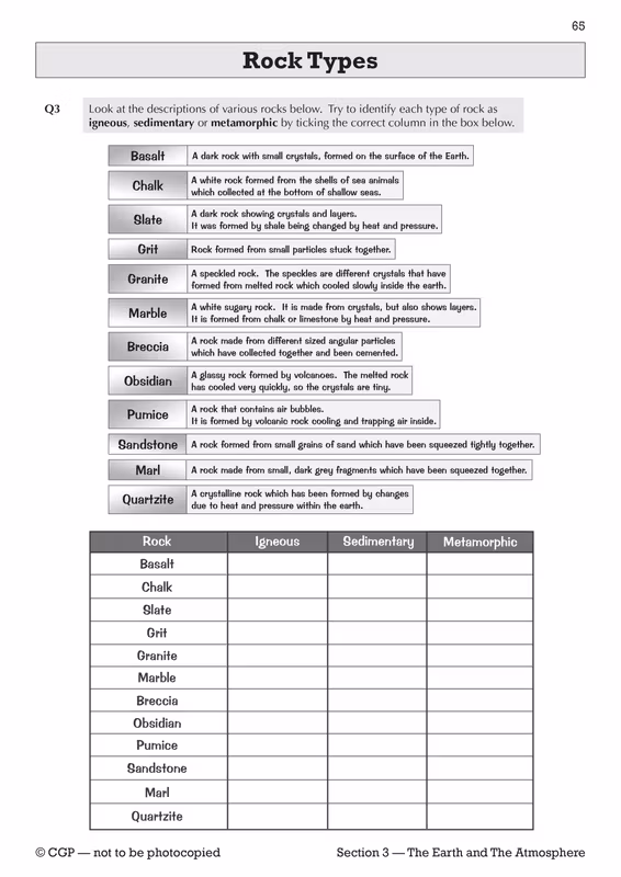 Sample of KS3 Science Workbook Pack Ages 11-14 CGP Biology Chemistry Physics with Answers ()