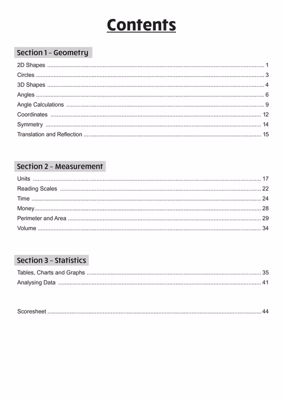 Sample of KS2 Maths SAT Buster Book Set 2027 Ages 10-11 CGP with Answers NEW ()