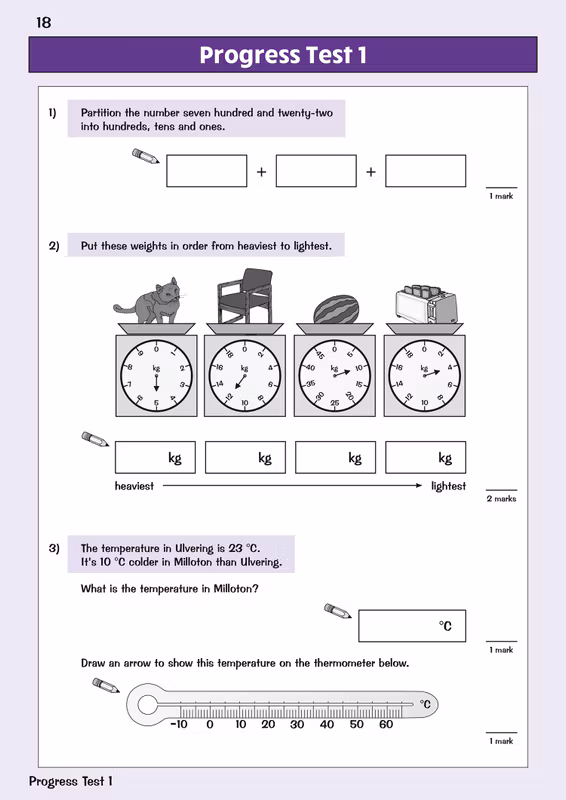 Sample of Year 3 Complete Pack 15 Books Ages 7-8 CGP Scholastic with Answers NEW ()