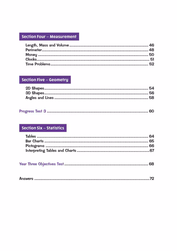 Sample of Year 3 Complete Pack 15 Books Ages 7-8 CGP Scholastic with Answers NEW ()