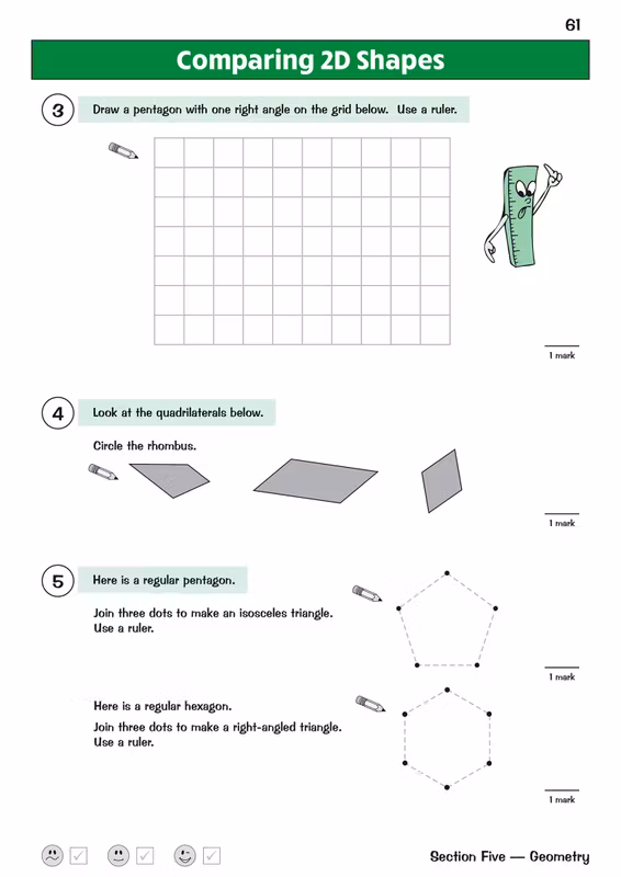 Sample of KS2 Year 4 English Maths Science Question Books Pack Ages 8-9 CGP with Answers ()