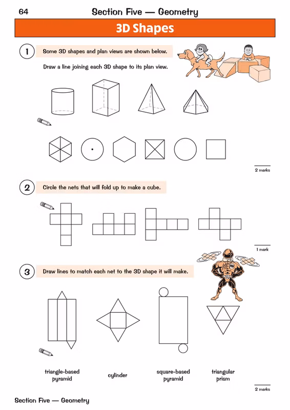Sample of KS2 Year 5 English Maths Science Question Books CGP Ages 9-10 with Answers NEW ()