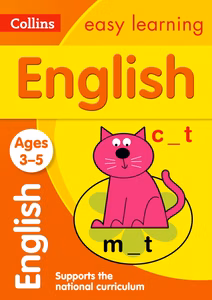 Easy Learning English Workbook (Ages 4-5)