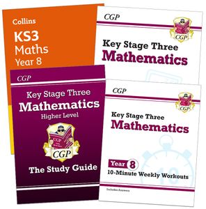 Year 8 Maths Study & Workbook Pack (Ages 12-13)