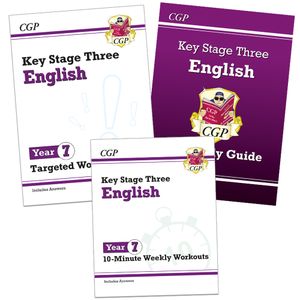 Year 7 English Study & Workbook Pack (Ages 11-12)