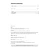A contents page listing the final sections of the workbook, including practice papers and answers
