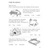 Four short animal stories with pictures, where children circle the correct answer to complete each sentence