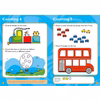 Children draw wheels and people, circle groups of cars, and colour stars to practise counting 6 and 7