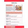 Children circle characters in a picture and text, then write questions for provided answers to practise forming complete
