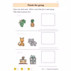 Children trace words, write a new word for each group and draw a picture to complete the set
