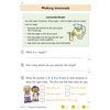 Children read a lemonade recipe, answer two short questions, and order the steps by writing numbers in boxes