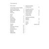 A contents page listing science topics like plants, animals and materials with their page numbers