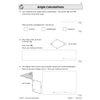 Three geometry problems on angles in quadrilaterals and polygons, requiring calculations and tick-box choices