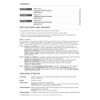 A contents page listing three sections of tests, revision tests and achievement charts
