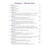A contents page listing twelve weekly maths workouts covering number skills and geometry for Year 6