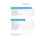 A contents page listing sections on Shakespeare's techniques and exam writing, with page numbers for each topic