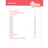 A contents page listing the 10 phonics checks and guidance, with page numbers for each section