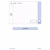 A single four-digit subtraction problem requiring the child to show their working method on a grid