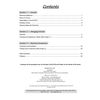 A table of contents listing sections on circuits, changing circuits, and electrical conductors with page numbers
