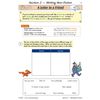 Children sort opening and closing phrases into formal and informal columns, learning to choose the right tone for different