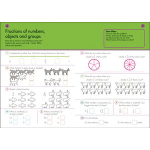 10 Minutes a Day Fractions (Ages 7-11) Look Inside Image 1