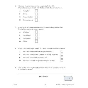 11+ GL 10-Minute Tests: English - Ages 10-11 Book 2 (with Online Edition) Look Inside Image 4
