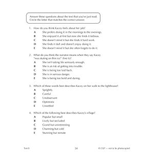 11+ GL 10-Minute Tests: English Comprehension - Ages 10-11 Book 2 (with Online Edition) Look Inside Image 3