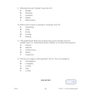11+ GL 10-Minute Tests: English Comprehension - Ages 10-11 Book 2 (with Online Edition) Look Inside Image 5