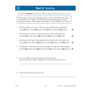 11+ GL 10-Minute Tests: English Spelling, Punctuation & Grammar - Ages 9-10 (with Onl Ed) Look Inside Image 2