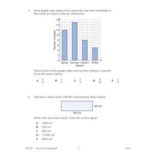 11+ GL 10-Minute Tests: Maths Word Problems - Ages 10-11 Book 2 (with Online Edition) Look Inside Image 3