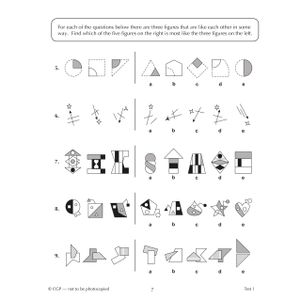 11+ GL 10-Minute Tests: Non-Verbal Reasoning - Ages 10-11 Book 2 (with Online Edition) Look Inside Image 3