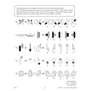 11+ GL 10-Minute Tests: Non-Verbal Reasoning - Ages 10-11 Book 2 (with Online Edition) Look Inside Image 4