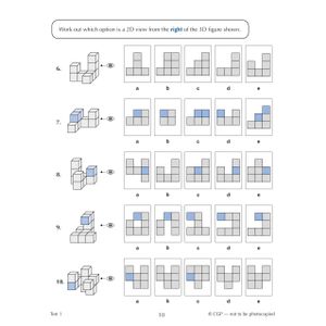 11+ GL 10-Minute Tests: Non-Verbal Reasoning Spatial - Ages 10-11 Book 2 (with Online Edition) Look Inside Image 3
