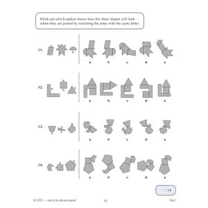 11+ GL 10-Minute Tests: Non-Verbal Reasoning Spatial - Ages 10-11 Book 2 (with Online Edition) Look Inside Image 4