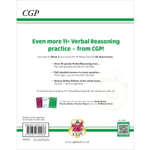 11+ GL 10-Minute Tests: Verbal Reasoning - Ages 10-11 Book 2 (with Online Edition) Look Inside Image 6